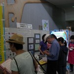 生活クラブ生協のパネル展示とアピール