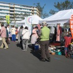 市民団体の活動発表のブースが出展